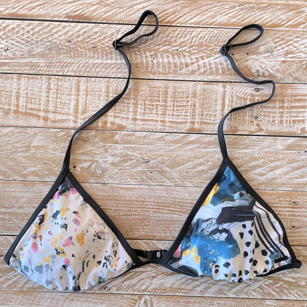 Volcom Collage Dropout Triangle Top Only~Xl - image 6